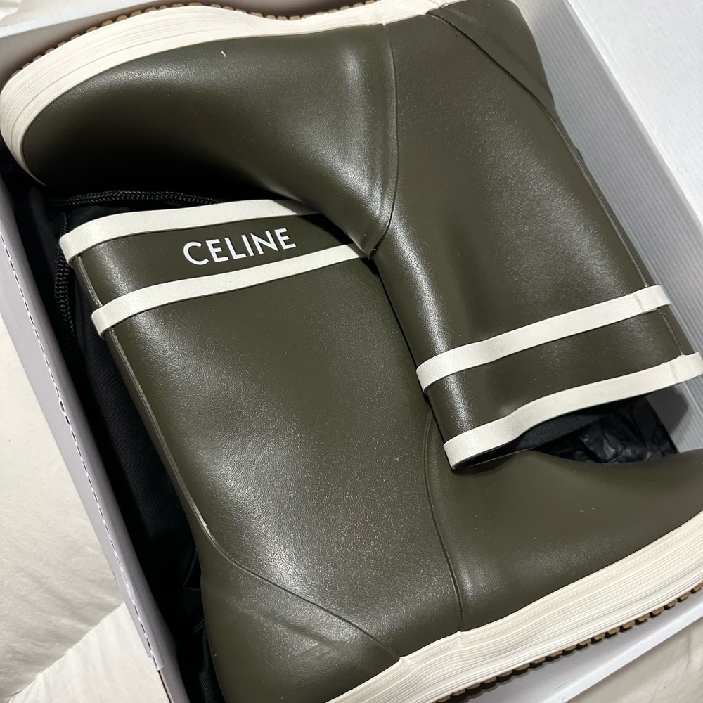 Celine rubber boots